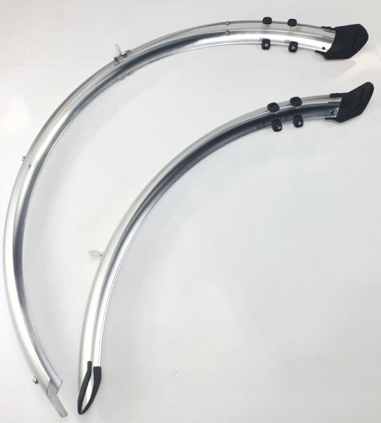 Schutzblechsatz 28 46mm silber