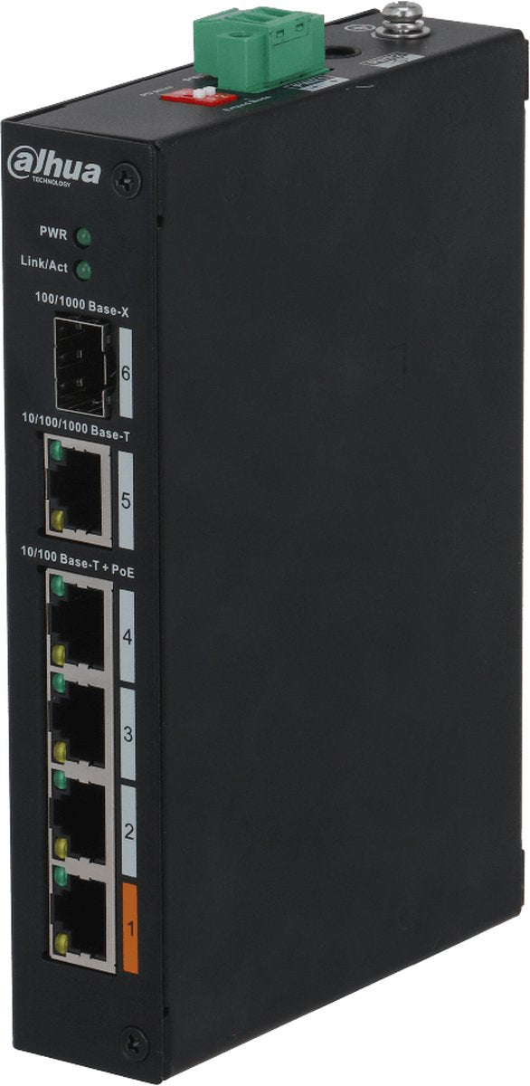 Dahua pfs3106-4et-60-v2 802.3af bei Power-over-Ethernet-Switch mit 4 Ports