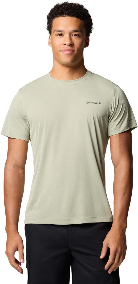 Columbia Zero Rules™ Light SS Crew Herren-Outdoor-Shirt – Safari