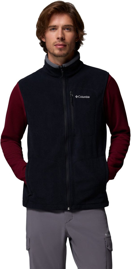Columbia Fast Trek™ Fleece Vest Herren Outdoorweste - Schwarz