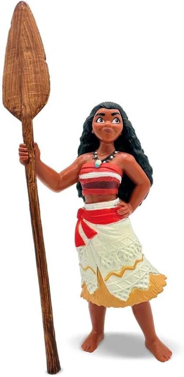 Bullyland 13185 – Disney Vaiana Spielfigur mit Vaiana – lebensechte und detaillierte Gestaltung – ideal als Tortenfigur, Sammlerstück oder fröhliches Geschenk für Kinder ab 3 Jahren