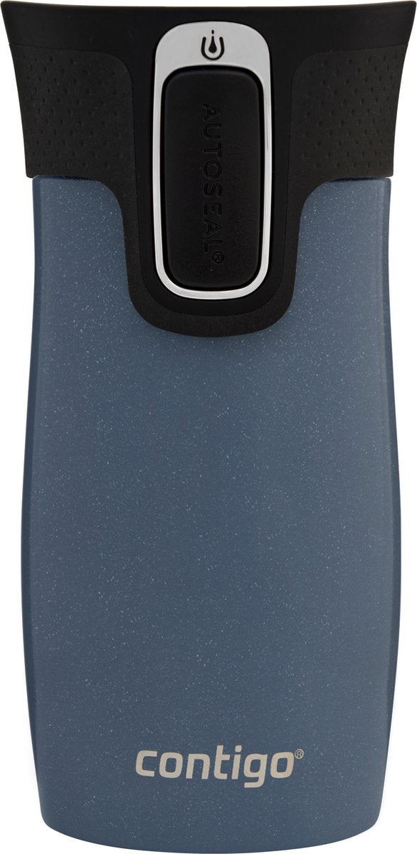 Contigo West Loop Mini Autoseal Thermobecher – Lakeside – Edelstahl-Isolierbecher, Kaffeebecher-to-go, BPA-frei, auslaufsicherer Becher-to-go mit leicht zu reinigendem Deckel, hält bis zu 6 Stunden warm, 300 ml