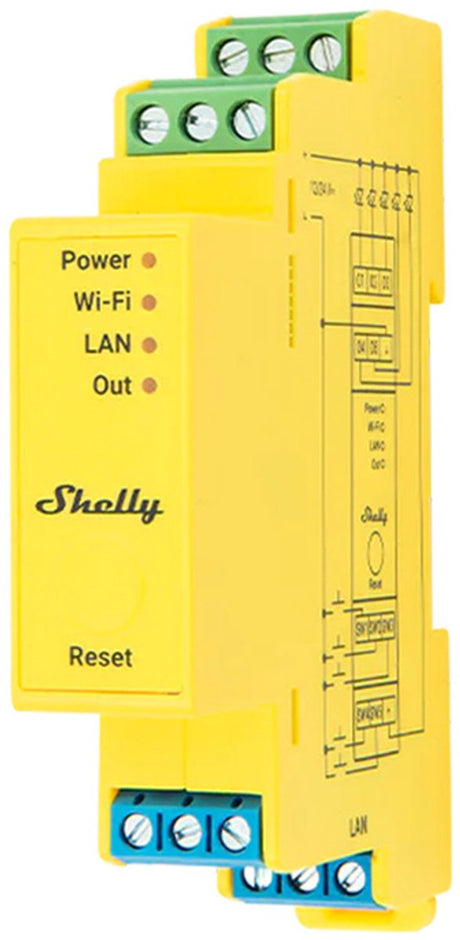 Shelly 5-Kanal-Wi-Fi-RGBWW-Pro-Beleuchtungscontroller für Smart