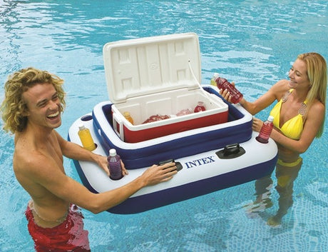 Intex inflatable cool box with bottle holders