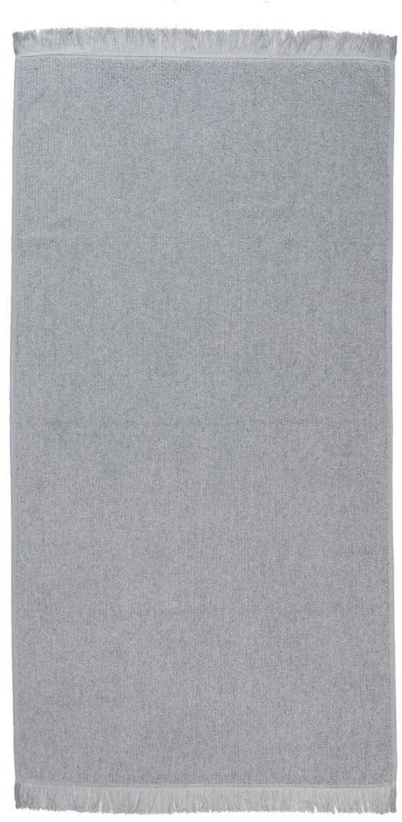 Vtwonen groove - douchehanddoek - 60x110 cm - antraciet