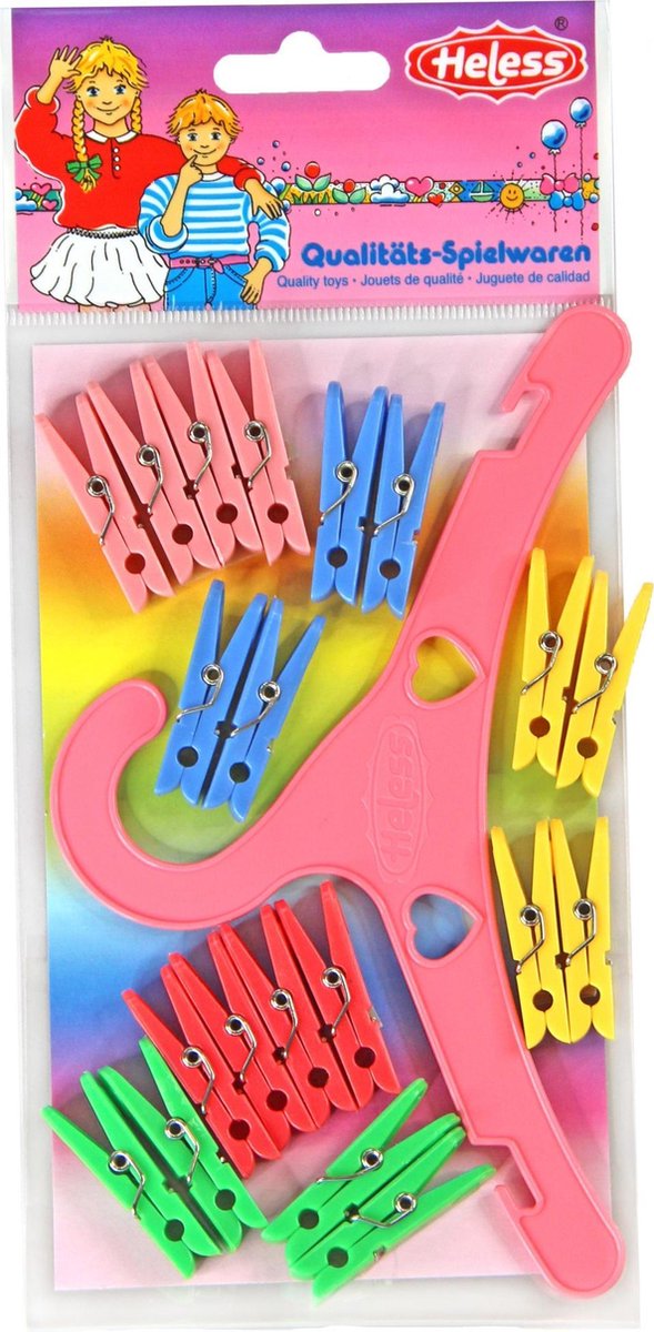 Kleidung Kleidung Kleidung Peg Set, 20st.