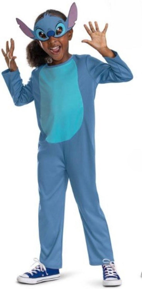 Verkleidung Disney – Lilo Stitch, Kostüm Stitch Basic Plus, Größe M (7–8 Jahre), Kind