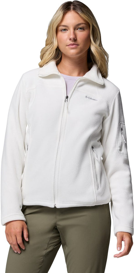 Columbia Fast Trek™ II Jacke Fleeceweste – Fleeceweste für Damen – Outdoorweste – Weiß – Größe S