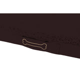 Sun Garden Buddy orthopädisches Hundekissen 72x50x8cm dunkelbraun