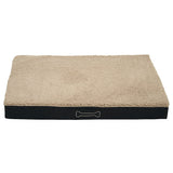 Sun Garden Buddy orthopädisches Hundekissen 72x50x8cm beige dunkelbraun