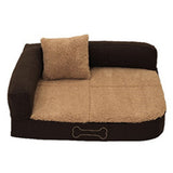 Orthopädisches Hundekissen Sun Garden Pallina 80x60x25 cm braun beige