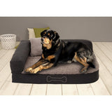 Orthopädisches Hundekissen Sun Garden Pallina 80x60x25 cm braun beige