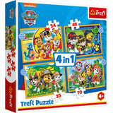 Trefl Paw Patrol 4in1 Puzzle 35-70 Teile