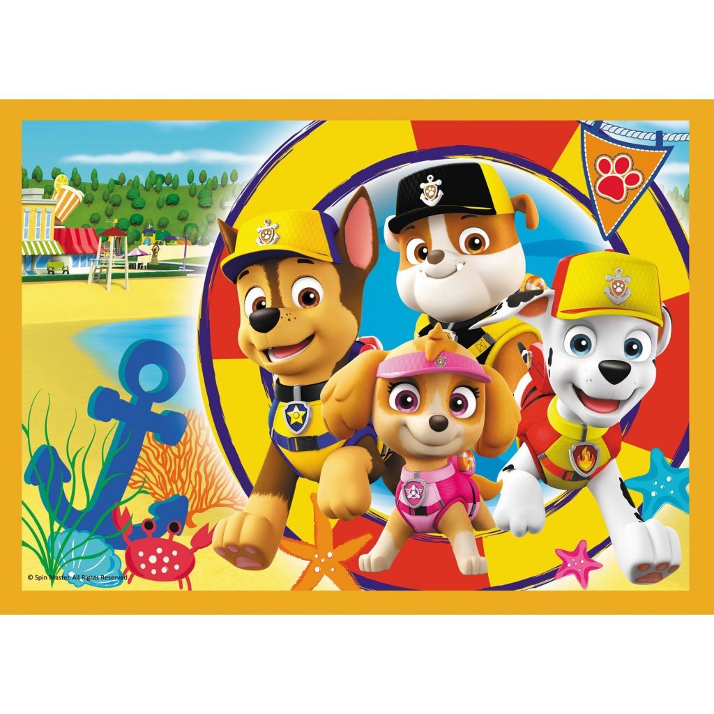 Trefl paw patrol 4in1 puzzel 35-70 stukjes