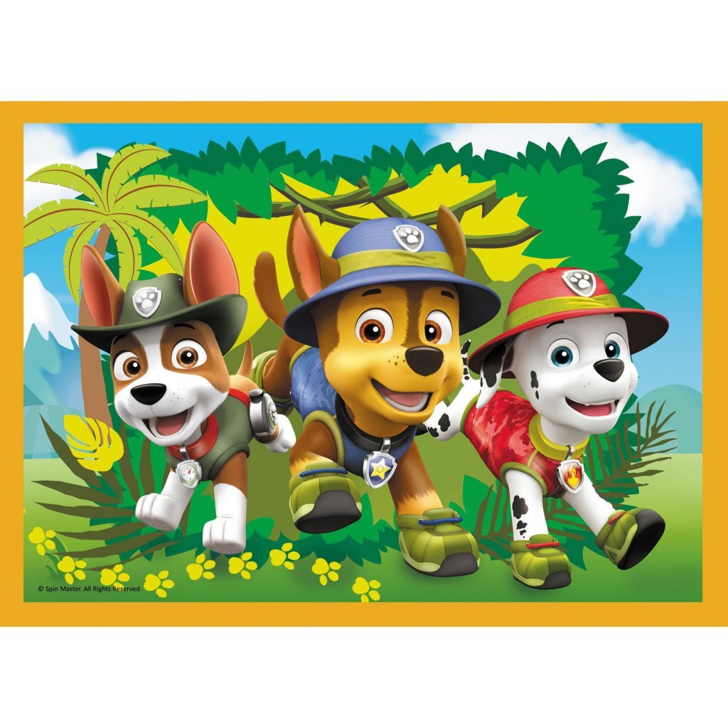 Trefl Paw Patrol 4in1 puzzle 35-70 pieces