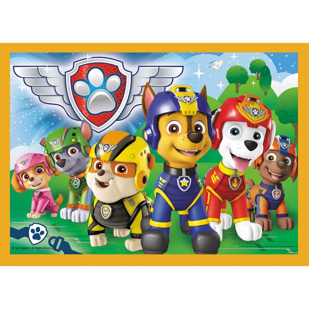 Trefl Paw Patrol 4in1 Puzzle 35-70 pezzi