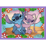 Trefl Disney Stitch 4in1 Puzzle 35-70 Stécker