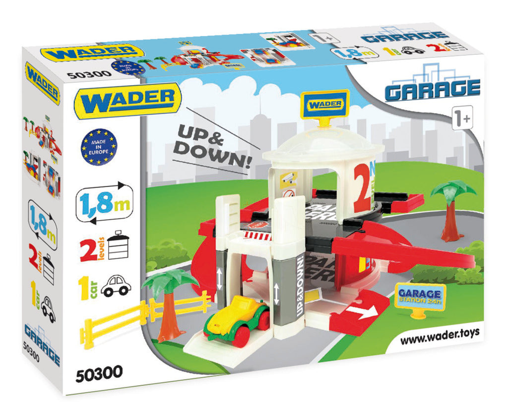 Wader garage med lift 2 etager