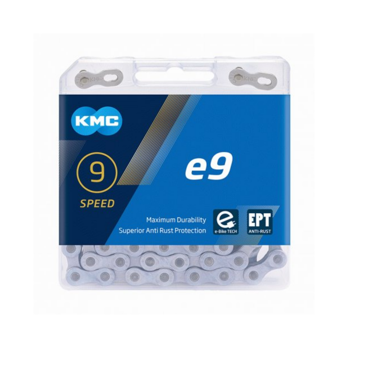 Kmc e9 ept Vëlokette 136 Silvers Sëlwer