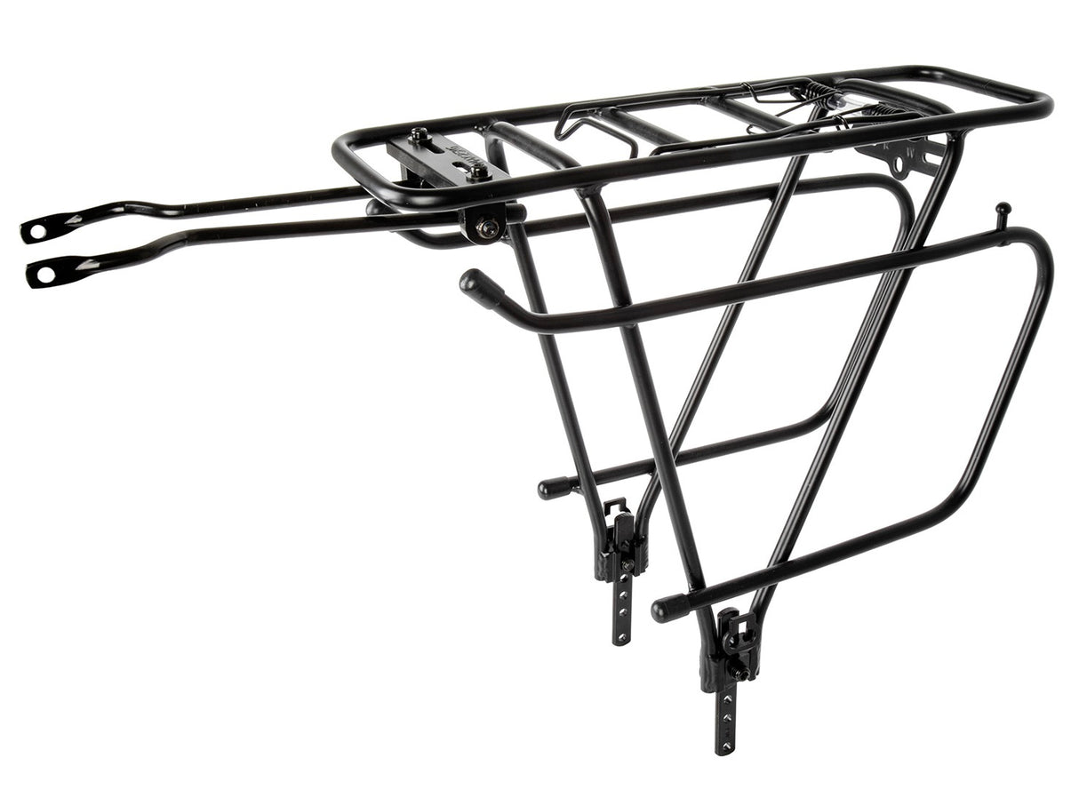 Porta per viaggiatore M-Wave Rack in alluminio universale Matt nero