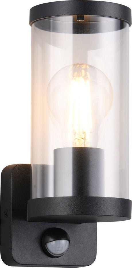 Rl lebe dein Licht Reality Bonito - Wandleuchte - Rostfarbe - exkl. 1x E27 4W - Bewegungssensor - Außenbeleuchtung - IP44