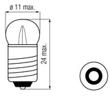 Bosma svetilka 12V-3W E10