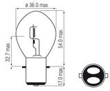 Lampada Bosma 12V-45 40W BA20D