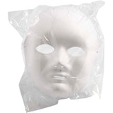 Creativ Firmenmaske, H: 22 cm, B: 17 cm, weiß, 1 Stück