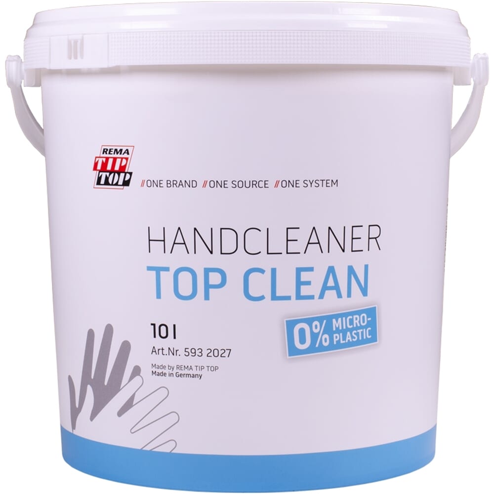 REMA TIPTOP REMIN TIP TOP HANDCLEANER Vrhunski mikroplastični brezplačni 10L