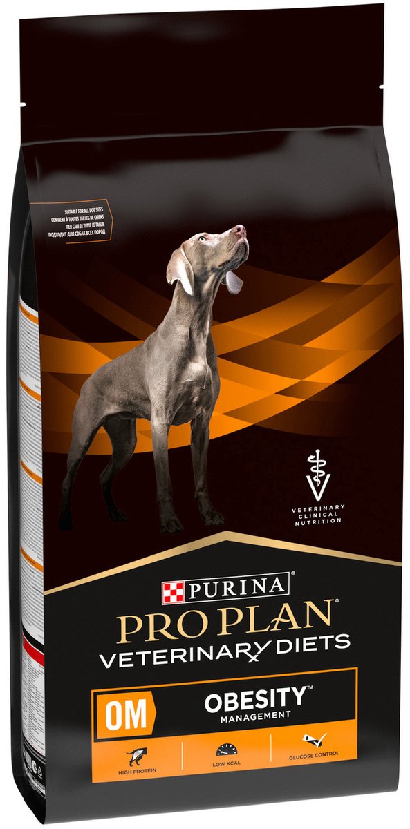 Pro Plan Veterinärdiäten für Hunde zur Behandlung von Fettleibigkeit – Hundefutter – 3 kg