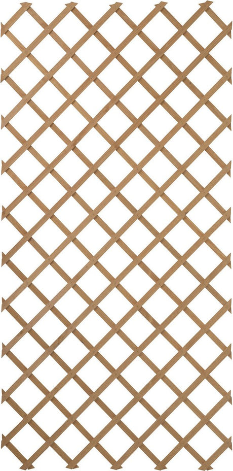 Nature Latwerk für Garten 100x200 cm Natural Holz 6041703