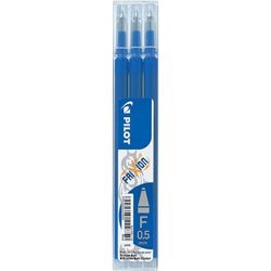Rollerball navulling pilot frixion 0,4 mm blauw pak 3 stuks