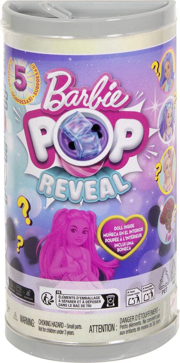 Barbie-Puppe enthüllt verschiedene Chelsea-Boba-Serien.