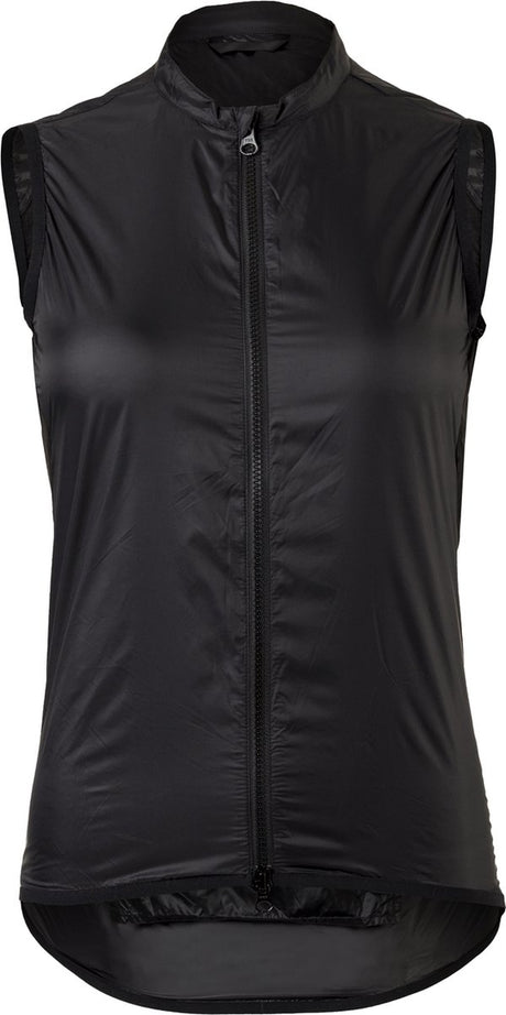 Agu essential wind body - dames fietsvest - winddicht en waterafstotend - ademende mesh rug - reflecterend - zwart - xl