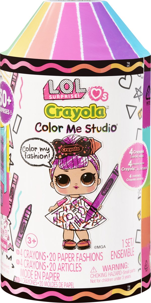 LOL. Überraschung liebt Crayola Color Me Studio Asst