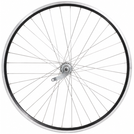 Achterwiel 28 1 4inch - favorit remnaaf - zac2000 velg (zwart zilver)
