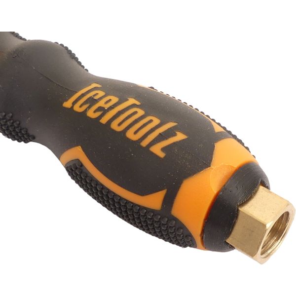 Buzaglo Icetoolz Pumpenkompressorgriff + Schraubanschluss, A911