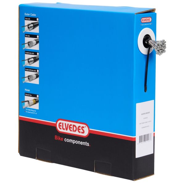 ELVEDES Switch Innere Kabel Edelstahl 3M Nippel 4x4 Box (50)