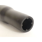 Sitzplatzkerze Ø27,2 mm 300 mm Aluminium - Schwarz