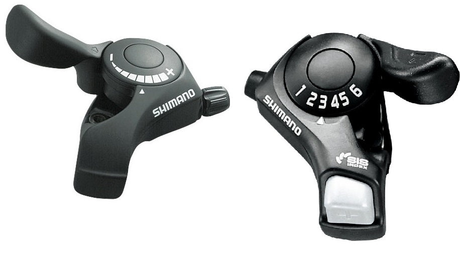 Shimano Dumbling Shift Right Set Tourney 3x6 Speed ​​1800 2050mm černá