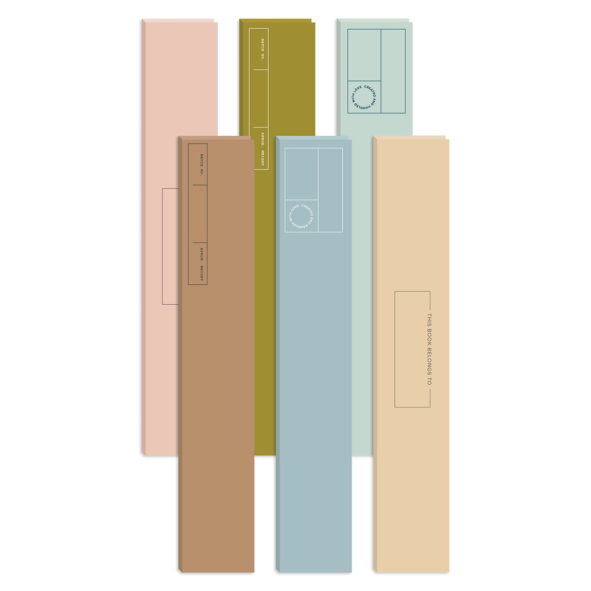 We r makers • thermal cinch binding spine label 6pieces