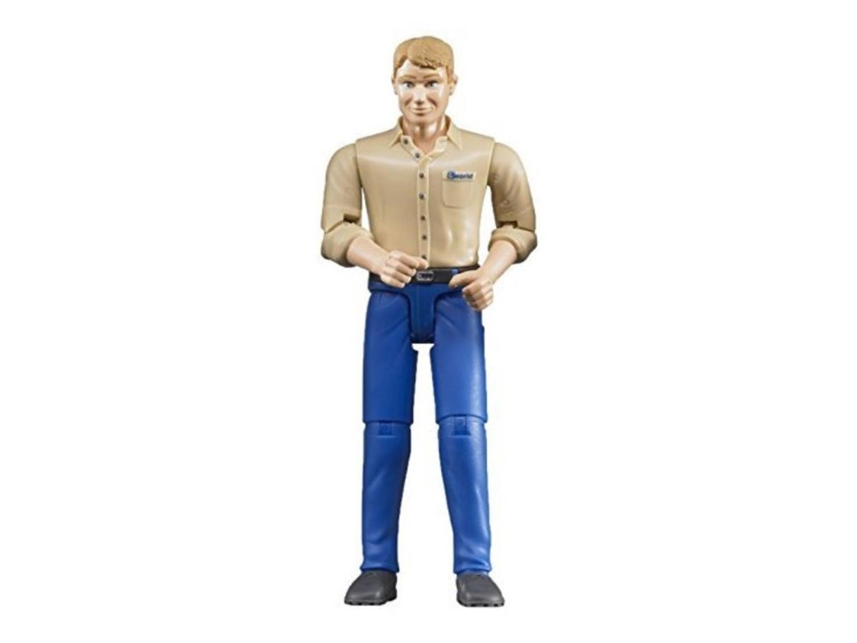 Brudermann mit blauer Hose