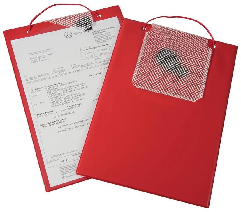 Eichner Arbeitstasche plus Auftragsmappe rot DIN A 4 Standard