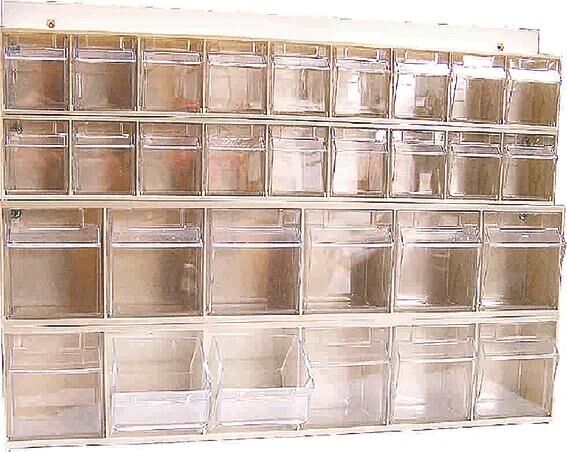 Dresselhaus Wandgestell Wandregal 30-fach