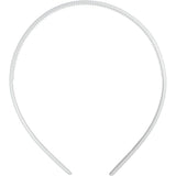 Creativ Company Hair Bands Weiß, 5st.