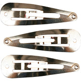 Creativ Company Haarnadel, L: 45 mm, B: 14 mm, versilbert, 100 Stück 1 Box