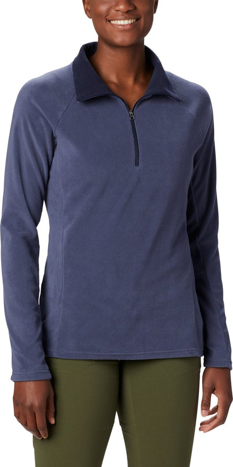 Columbia Glacial™ IV 1 2 Zip Fleecepullover Damen – Outdoorpullover – Fleecepullover – Größe S – Blau