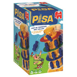 Jumbo Tower of Pisa – Actionspiel – ab 4 Jahren – 2 bis 4 Spieler – Brettspiel für Kinder – Familienspiel