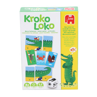 Jumbo-Kroko-Loko-Memo-Spiel zum Spielen