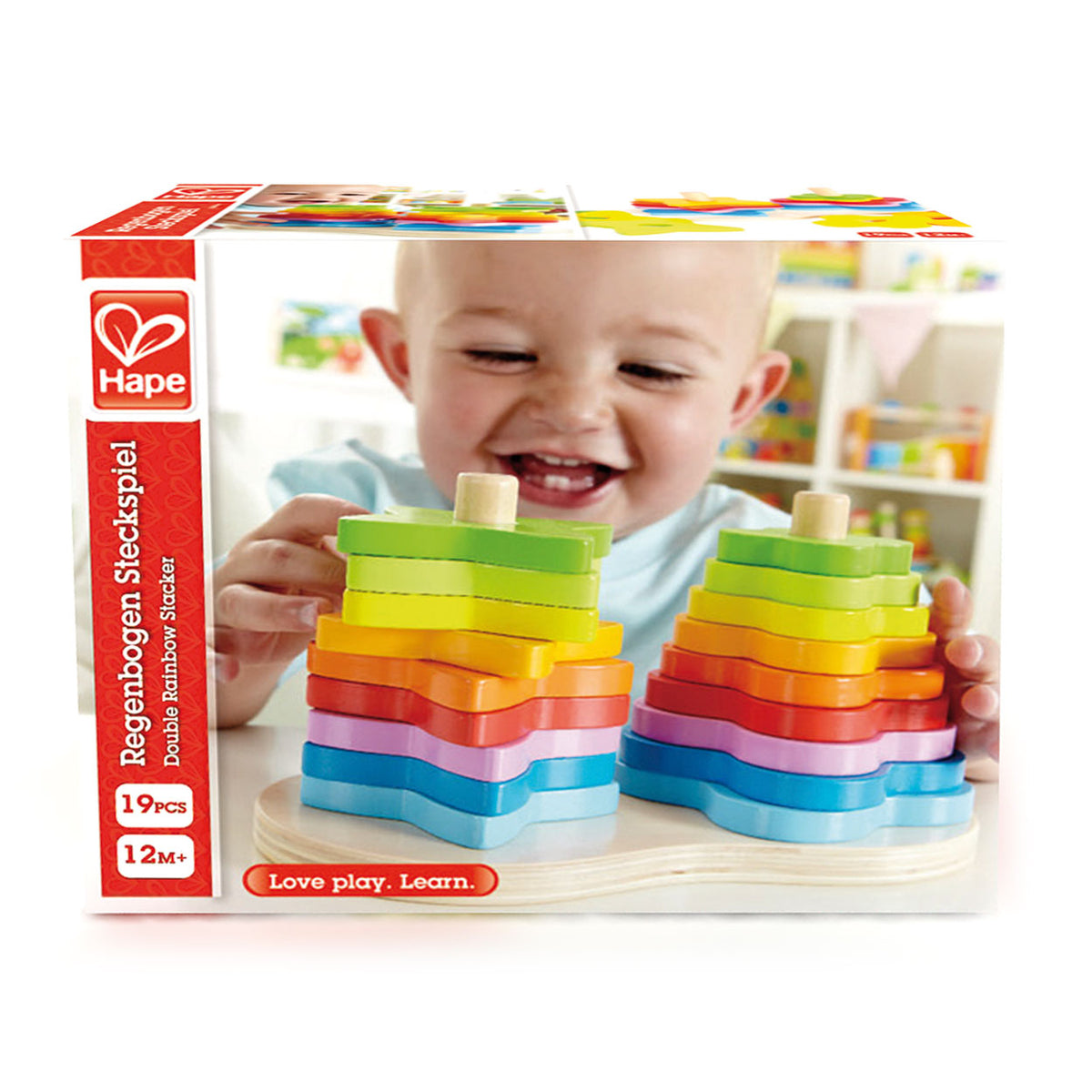 Hape Stapelturm Regenbogen